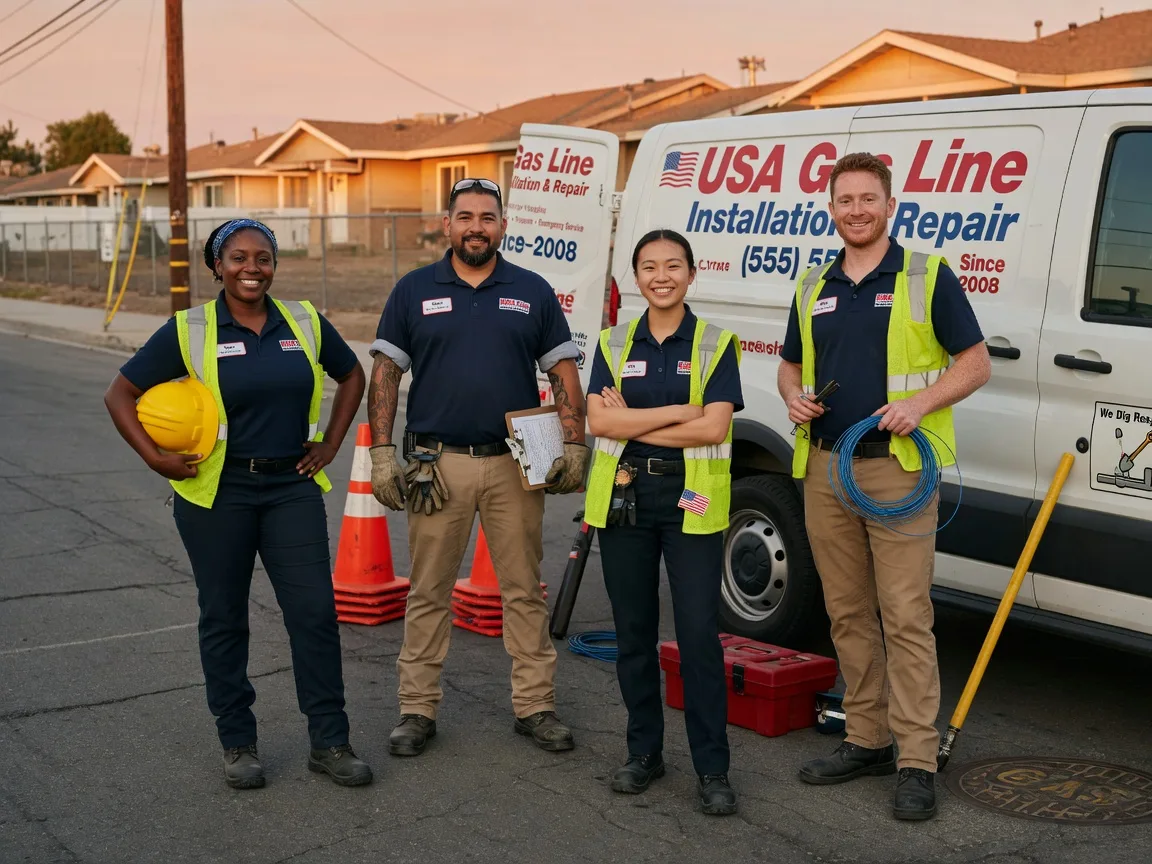Gas Line Installation company in Huntsville, TX